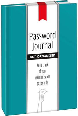 Password Journal: Caribbean Blue