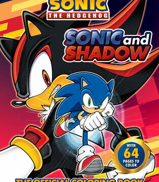 Sonic and Shadow: The Official Coloring Book