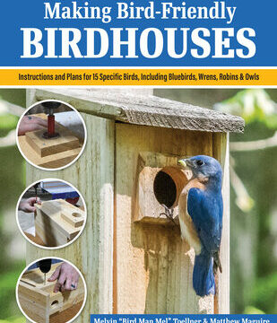 Making Bird-Friendly Birdhouses: Instructions and Plans for 15 Specific Birds, Including Bluebirds, Wrens, Robins & Owl