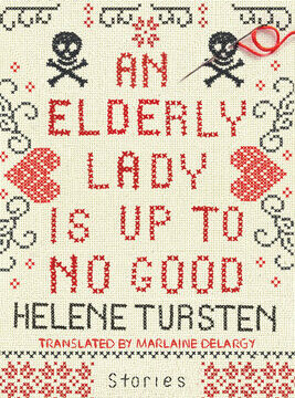 Elderly Lady Is Up to No Good