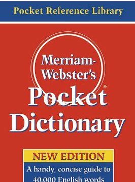 Merriam-Webster's Pocket Dictionary