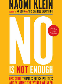 No Is Not Enough: Resisting Trump's Shock Politics and Winning the World We Need