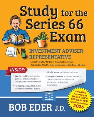 Study for the Series 66 Exam: Investment Adviser Representative